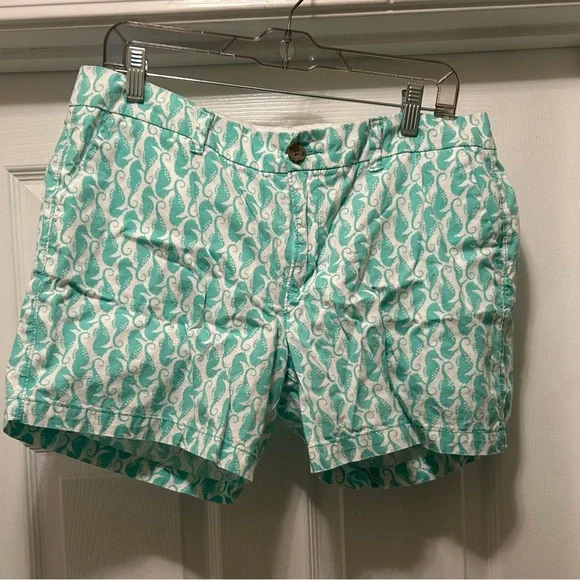 Seahorse Print Women's Shorts - Picture 1 of 3